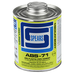 1/2-PNT ABS-71 MED BODY YLW ABS